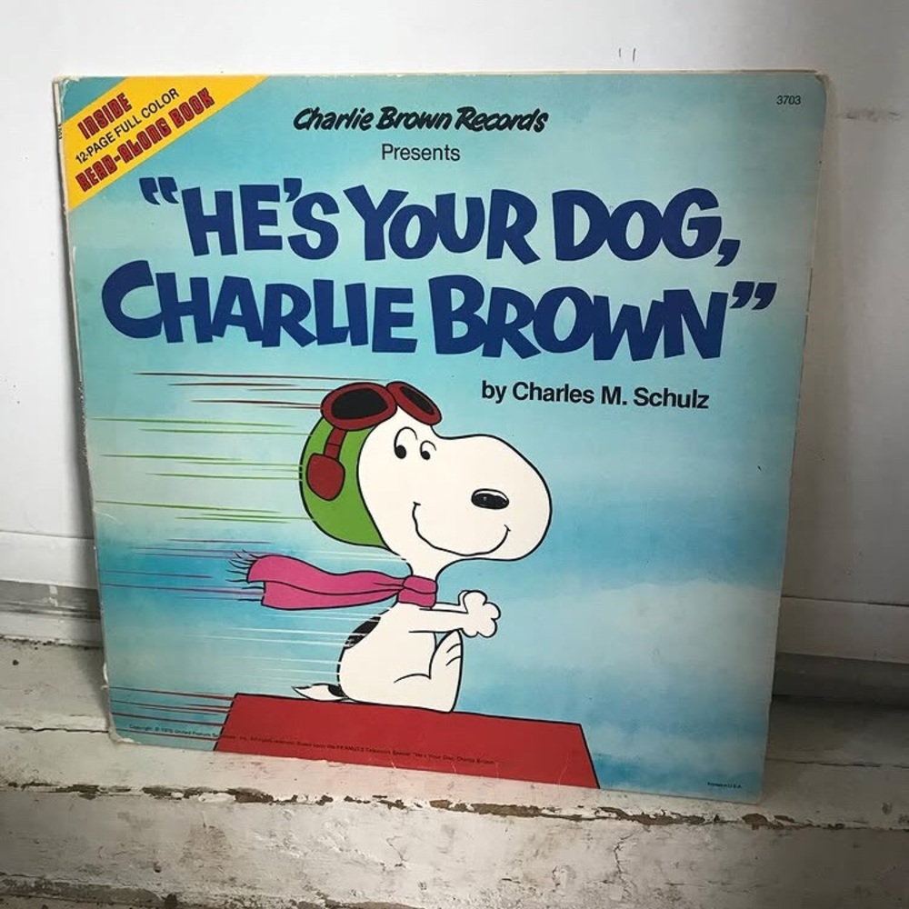 1978 He’s Your Dog Charlie B R O W N vinyl record